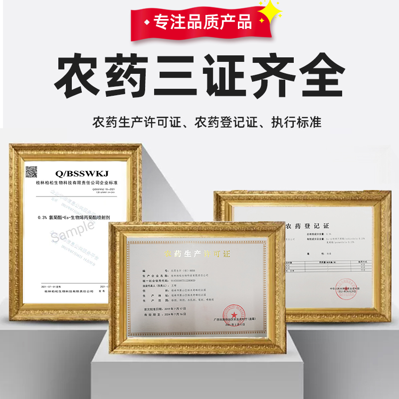 柏松-杀虫喷射剂-60ml-2瓶高清大图