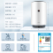 海尔(Haier)电热水器60升小尺寸竖式立式2200W速热一级能效壁挂式便捷操控安全防电墙储水式V1