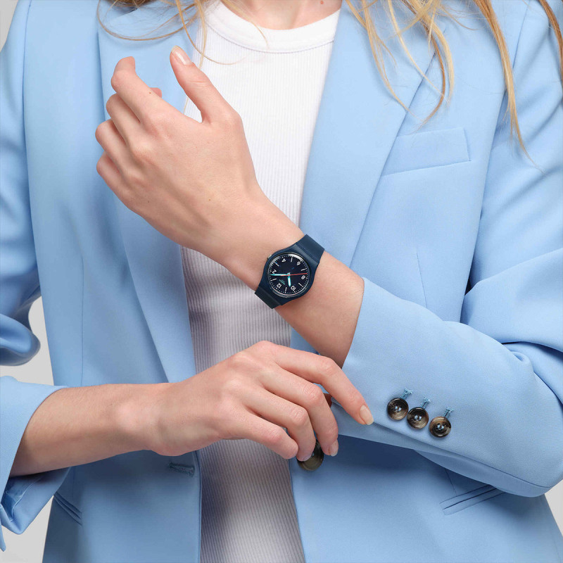 斯沃琪(Swatch)瑞士手表GENT系列七夕礼物
