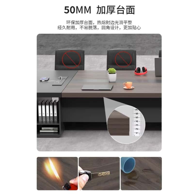 鑫木樽会议桌3.5m张高清大图