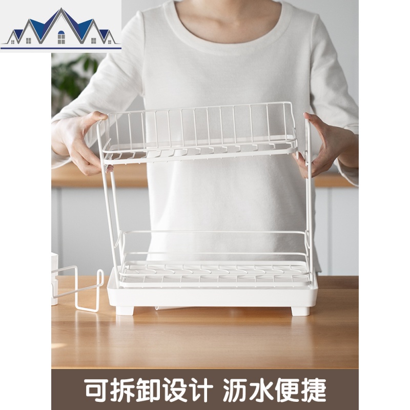 厨房碗架水沥水架餐具放碗筷架沥碗柜碗碟架置物架 三维工匠高清大图