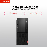 联想（Lenovo）启天B425商用台式电脑主机（I3-9100T 8G 1T 定制）