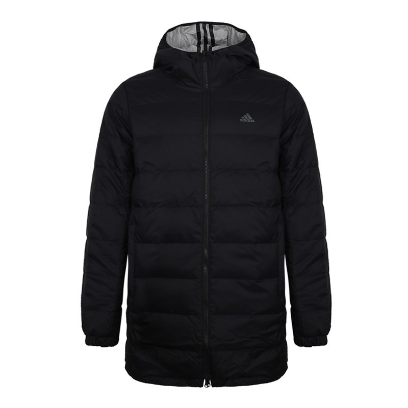 阿迪达斯(adidas)2018冬季新款男子连帽休闲舒适保暖羽绒服外套DM1936