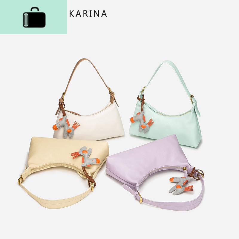 法式复古腋下包包女2020新款夏天法棍包网红大容量单肩斜挎包NEWLAKE高清大图