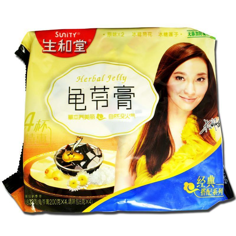 生和堂 秘制四杯龟苓膏 208g*4