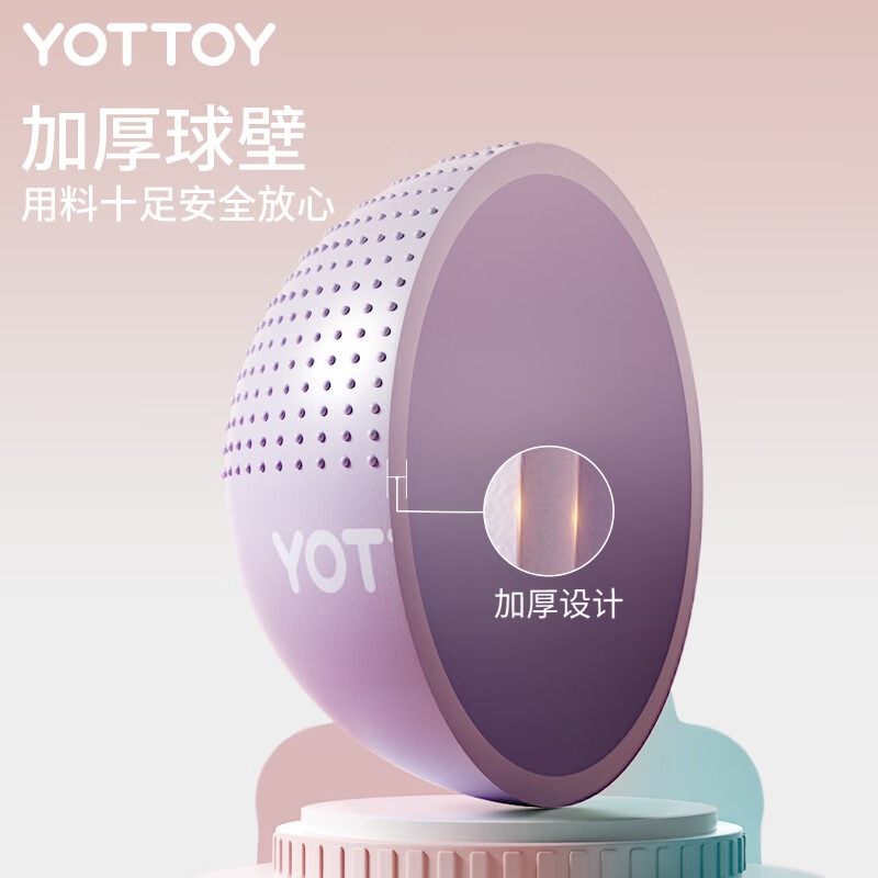 YOTTOY 体感瑜伽球-紫色75cm高清大图