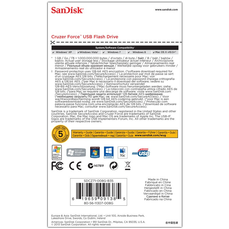 闪迪(SanDisk) 电脑存储产品 优盘CZ71 32G