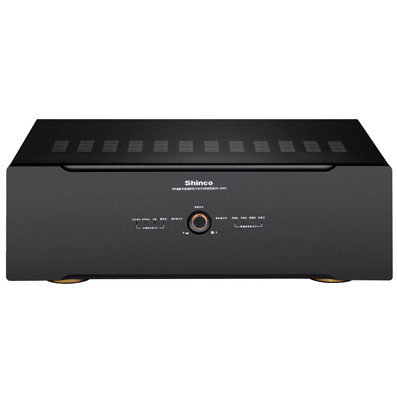 新科 (Shinco) OK-8000 家庭影院7.1声道大功率前后级分体功放机高清3D解码音响功放 前级+后级