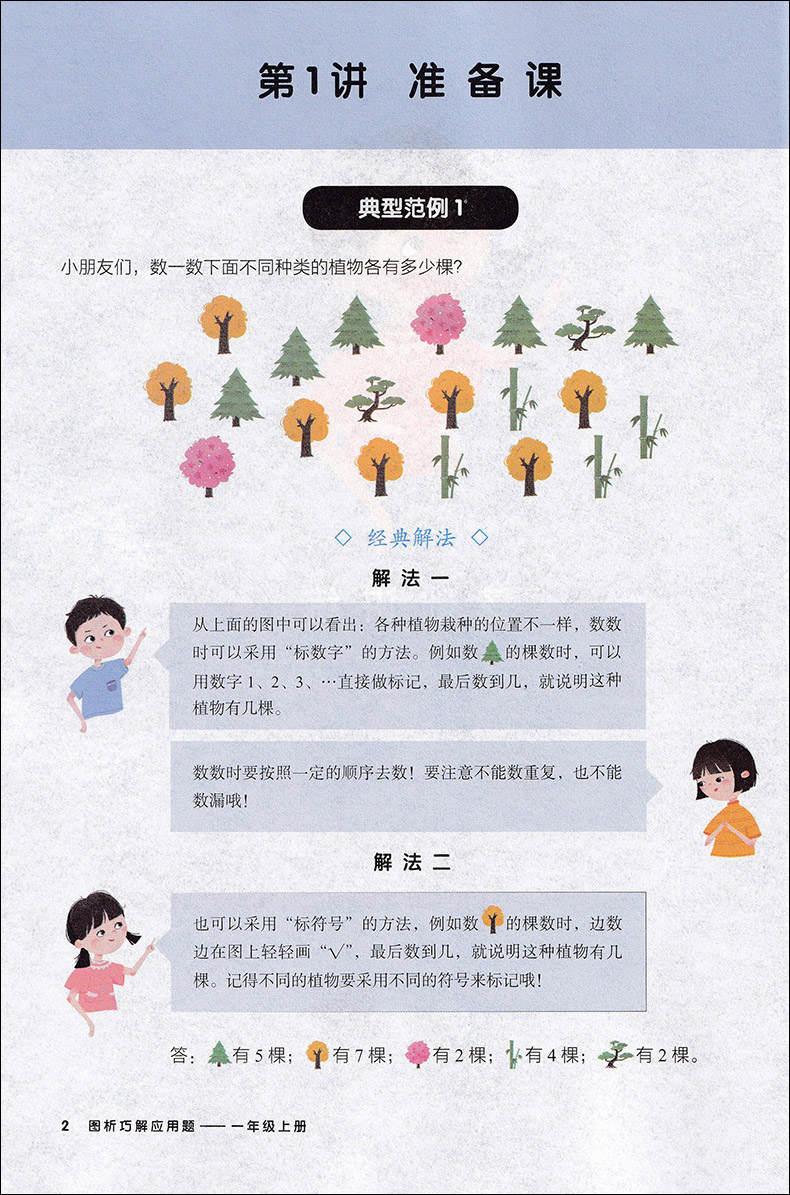 [醉染正版]图析巧解应用题 一年级 1年级 上册 小学生数学 考试类 课外教学材料辅助书 基础讲练 综合训练 专题拓展高清大图