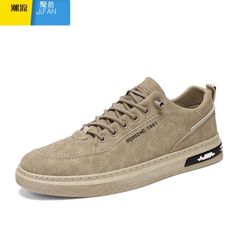 聚范夏季劳保男鞋2024新款潮流男士运动防水休闲板鞋上班工作耐磨潮鞋高清大图