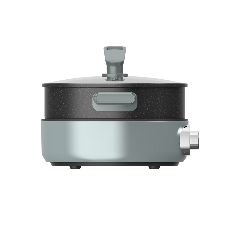 美的(Midea)电火锅 家用5L大容量多功能电煮锅 MC-DHE2851高清大图