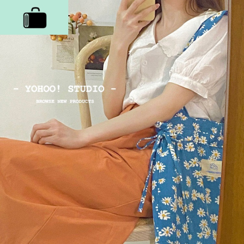 原创ins蓝色小雏菊2020新款单肩帆布包包购物袋学生书包女NEW LAKE 湖蓝色小雏菊女士单肩包