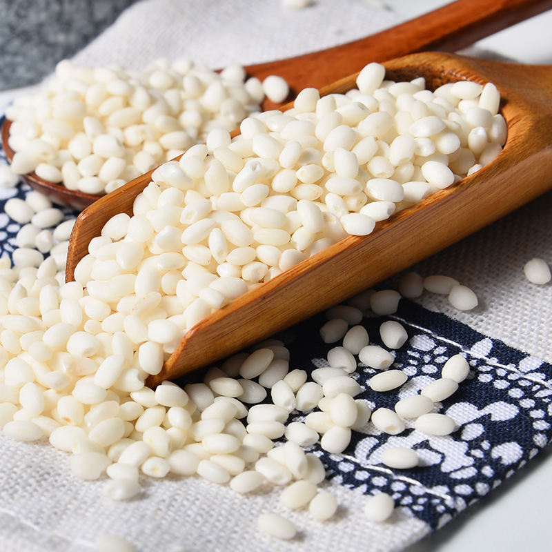 苏鲜生苏宁自有品牌东北糯米1kg圆粒米2020新鲜真空糯米五谷杂粮米