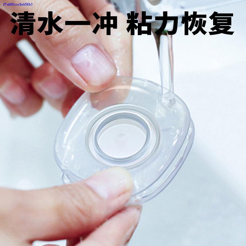 吸盘式车载粘贴扣车用手机架强力汽车手机支架导航架硅胶随手贴片
