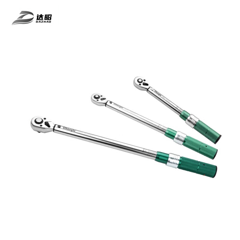达昭 3/8系列可调式扭力扳手 10-60N.m 306202高清大图