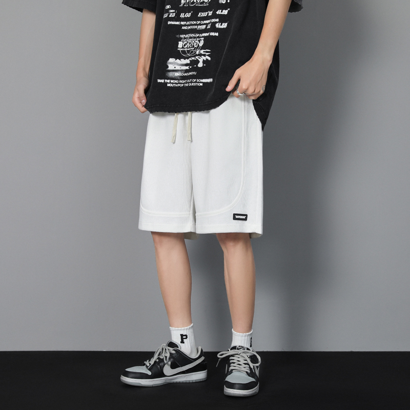 真维斯休闲短裤男士2022夏季新款直筒宽松韩版潮流百搭五分裤子