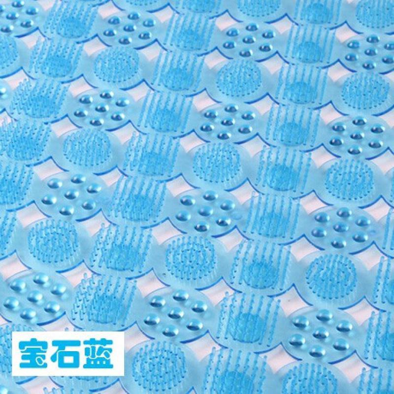 按摩浴室防滑垫厕所卫生间地垫洗澡淋浴房脚垫子pvc家用带吸盘