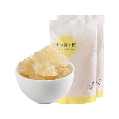 盛耳 冰糖400g*2黄冰糖老冰糖小粒土冰糖黄糖块非散装白糖白砂糖