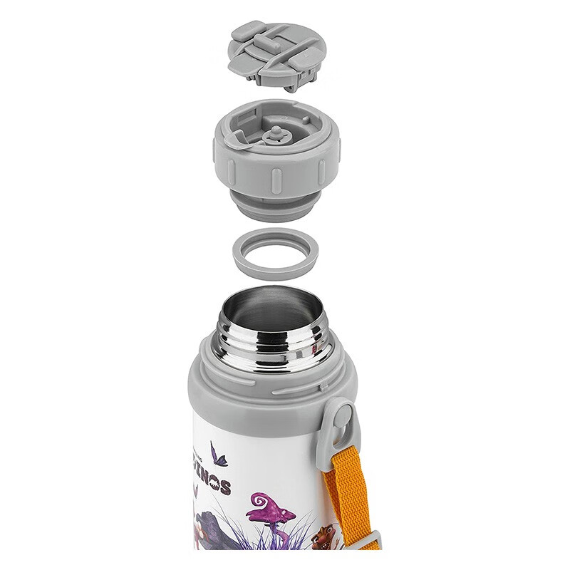 双立人 真空保温杯一键开盖316不锈钢小恐龙系列保温杯 1010493高清大图