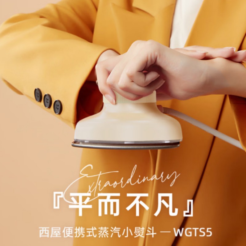 西屋(WESTINGHOUSE)家用便携式蒸汽电熨斗WGTS5
