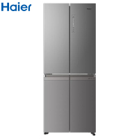 Haier海尔冰箱 多门冰箱 风冷无霜双变频 406升家用大容量纤薄四门十字对开门电冰箱 海尔BCD-406WDPD