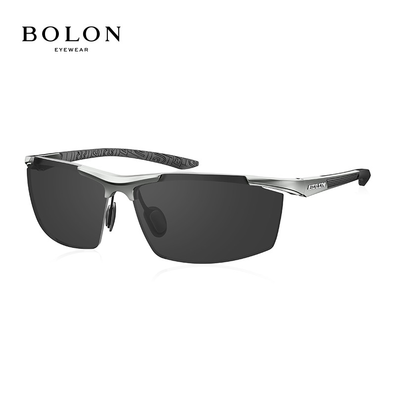 BOLON暴龙眼镜男 简约户外开车墨镜偏光驾驶运动太阳镜BL9006 C12高清大图