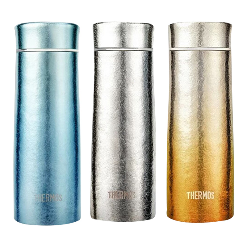 膳魔師保温杯380ml极简随身钛杯TCNK-380FT(颜色随机)