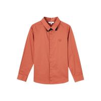 [2件2折价:42]米喜迪mecity童装春装新款男童白色领结装饰帅气演出长袖衬衫