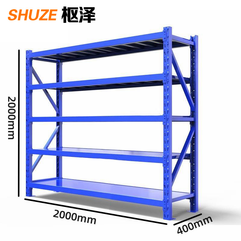 枢泽 仓储货架 200*40*200cm 组高清大图