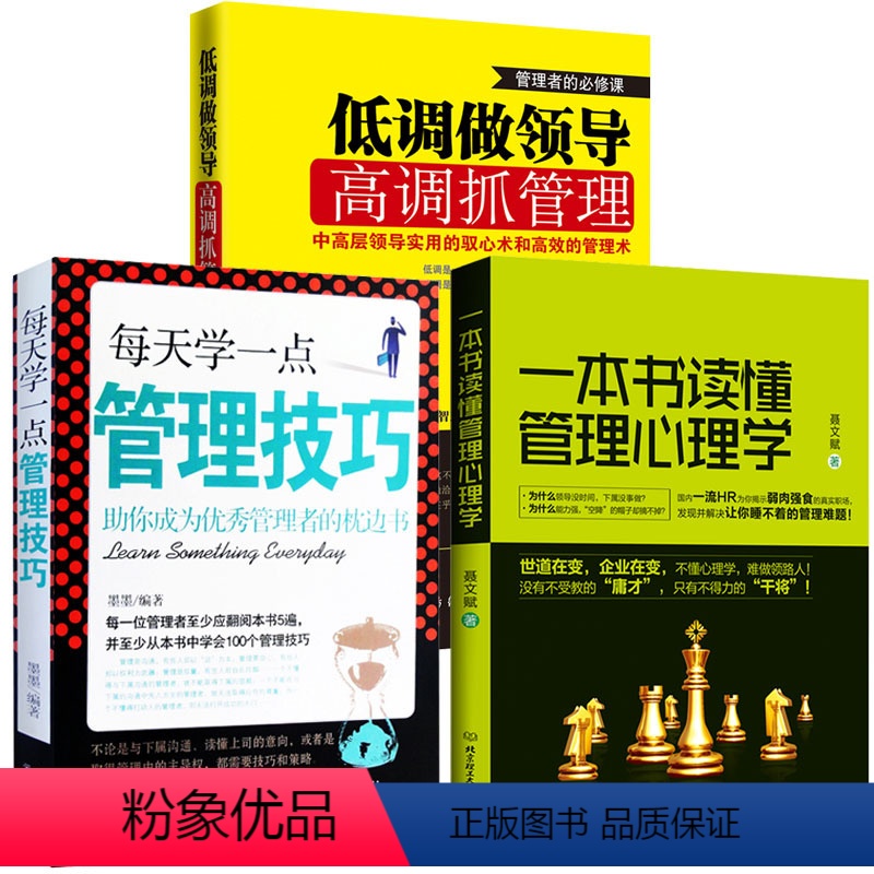 【正版】企业管理书籍 每天学一点管理技巧书籍 打造团队书籍酒店餐饮财务人力资源管理学书籍 影响力 市场营销售技巧管理心