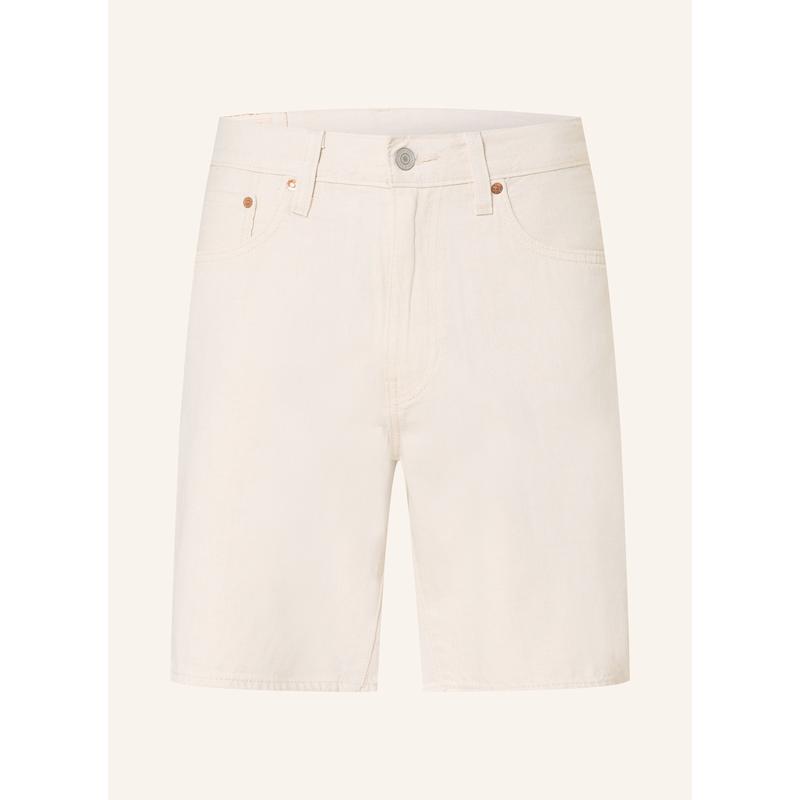 Levi's男士宽松直筒牛仔短裤 五口袋设计 舒适耐磨休闲风格
