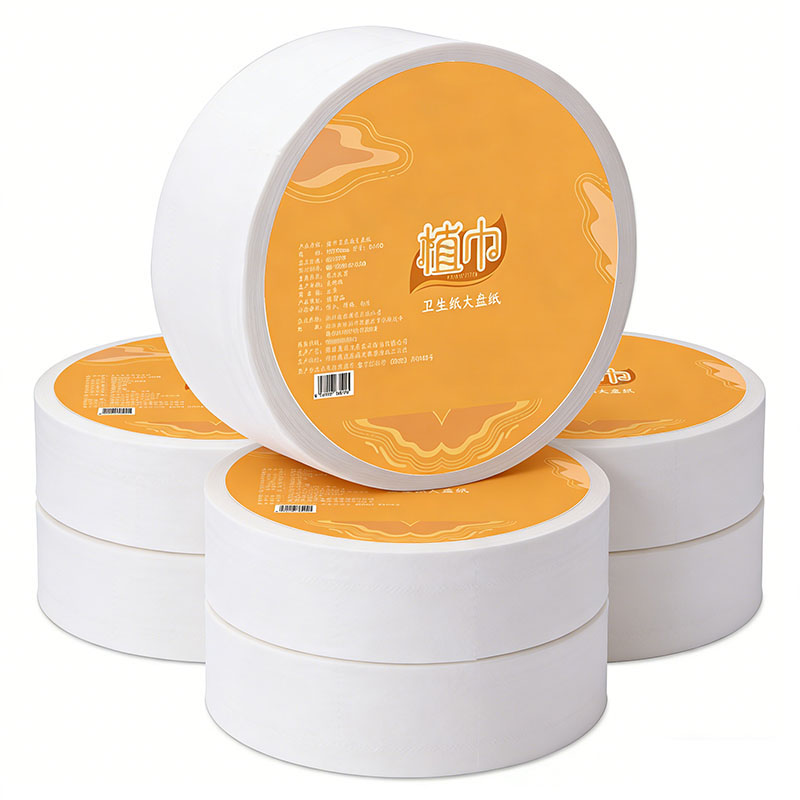 植巾 JYDJ100 四层700g 150m 12卷/箱 卫生纸大卷纸 1箱高清大图