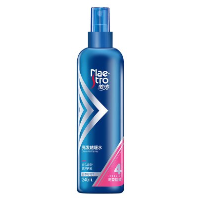 美涛亮发啫喱水240ml 持久定型亮泽护发 4星定型水 自然