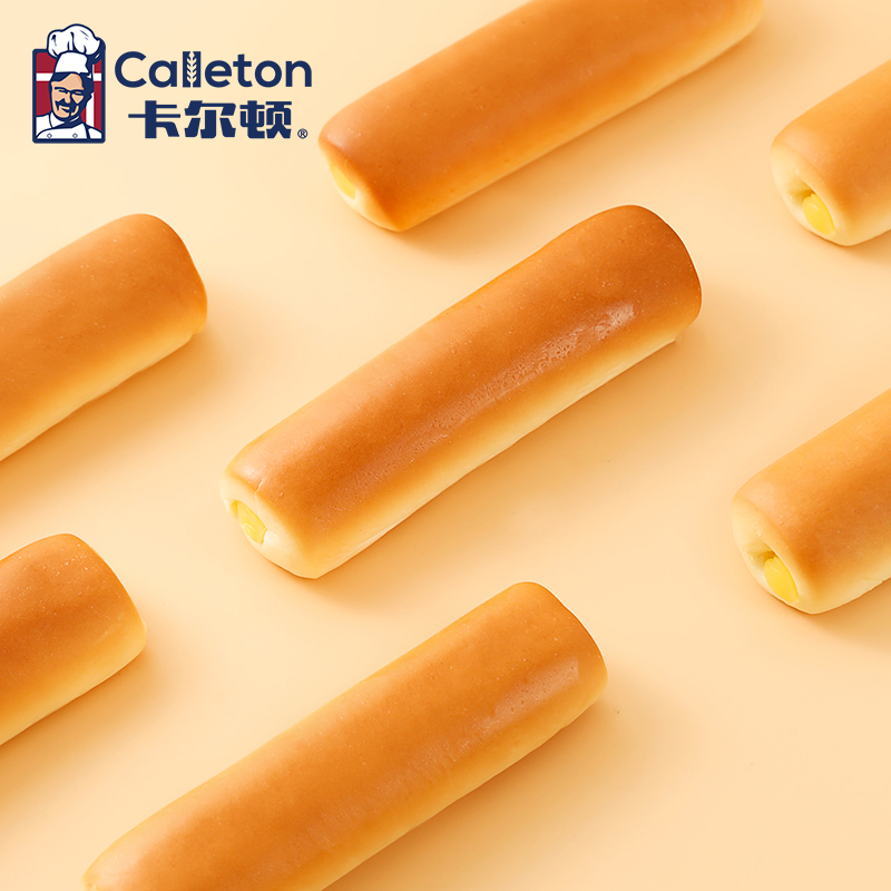 卡尔顿迷你法棍夹心面包560g 糕点休闲食品早餐零食营养小吃整箱
