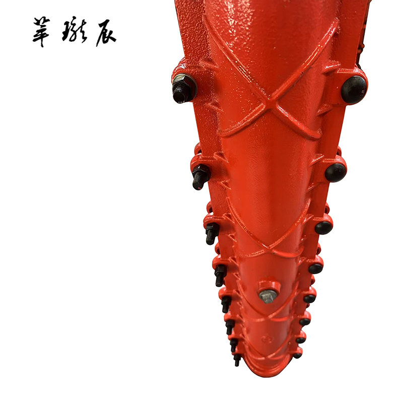 萃珑辰 球墨铸铁加长堵漏器(包铸铁管)DN150*1000 个高清大图