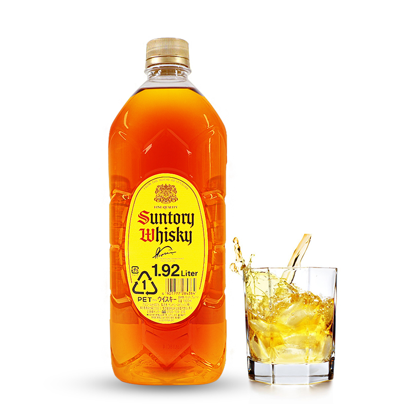 三得利(suntory)洋酒 三得利角瓶调配威士忌 1.