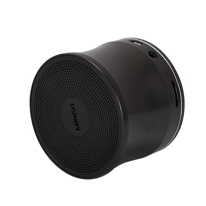 银河灰 官方标配 miniso/名创优品 蓝牙音箱a109 金属重低音 多功能