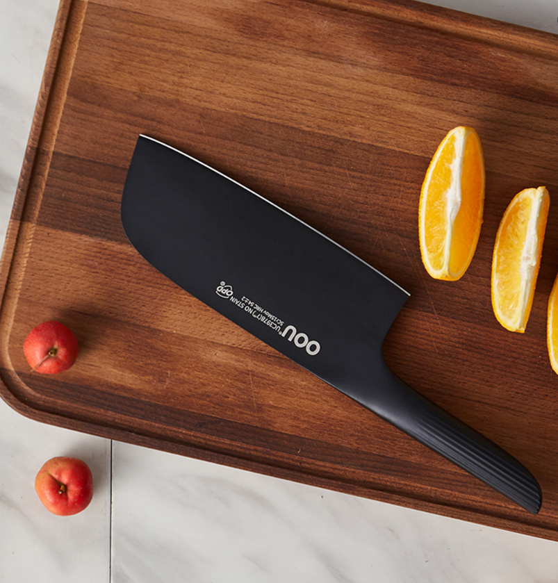 OOU!皓月5CR高碳钢片刀 UC4192 切割流畅耐用精准磨砺工艺安全握把设计