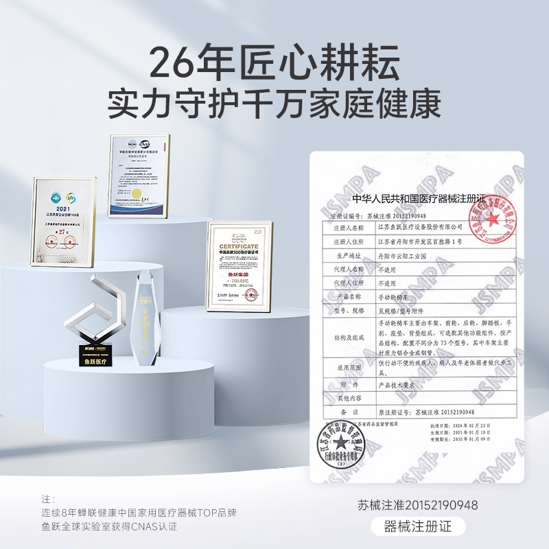 手动轮椅车/H051/新版高清大图