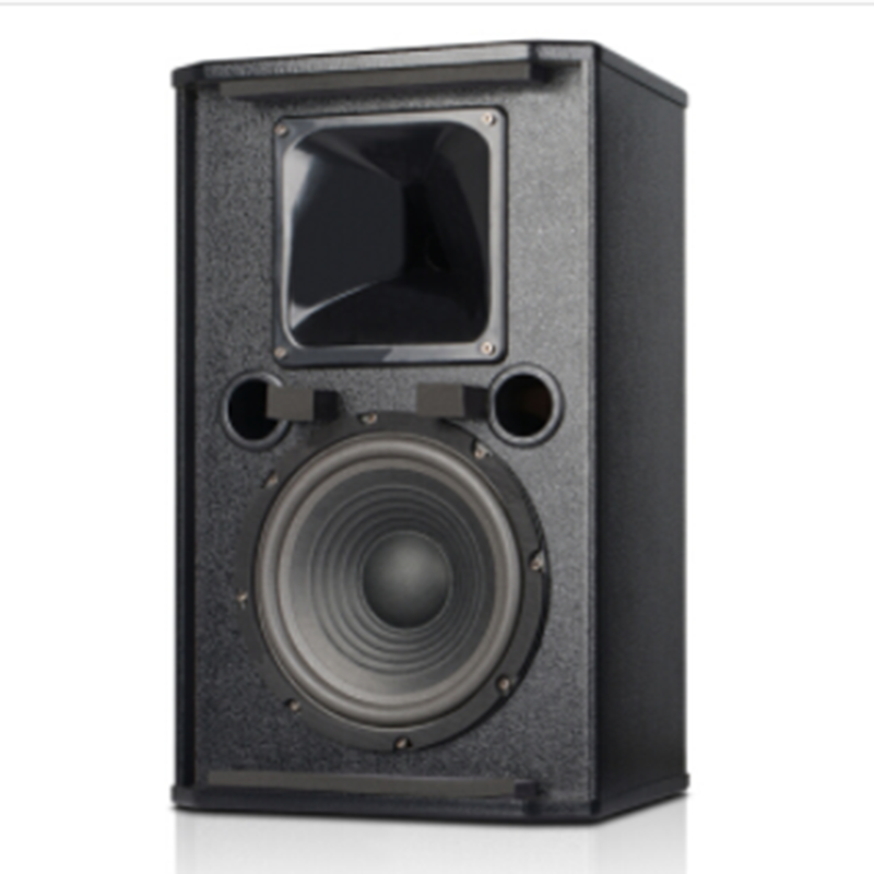 狮乐 BX-108壁挂音箱BX-108专业会议用 8英寸音箱 店铺背景音乐 酒店用音箱可用三角架木纹红色