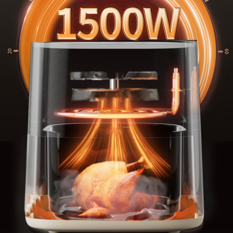 小熊空气炸锅 QZG-Z15B3高清大图