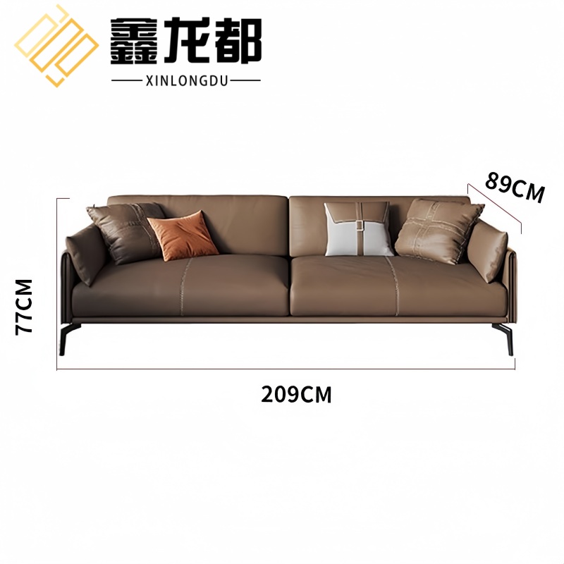 鑫龙都沙发会客沙发高清大图