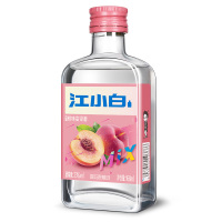 江小白蜜桃味果味白酒粮食高粱酒23度168ml*6瓶箱装低度酒高颜值礼盒