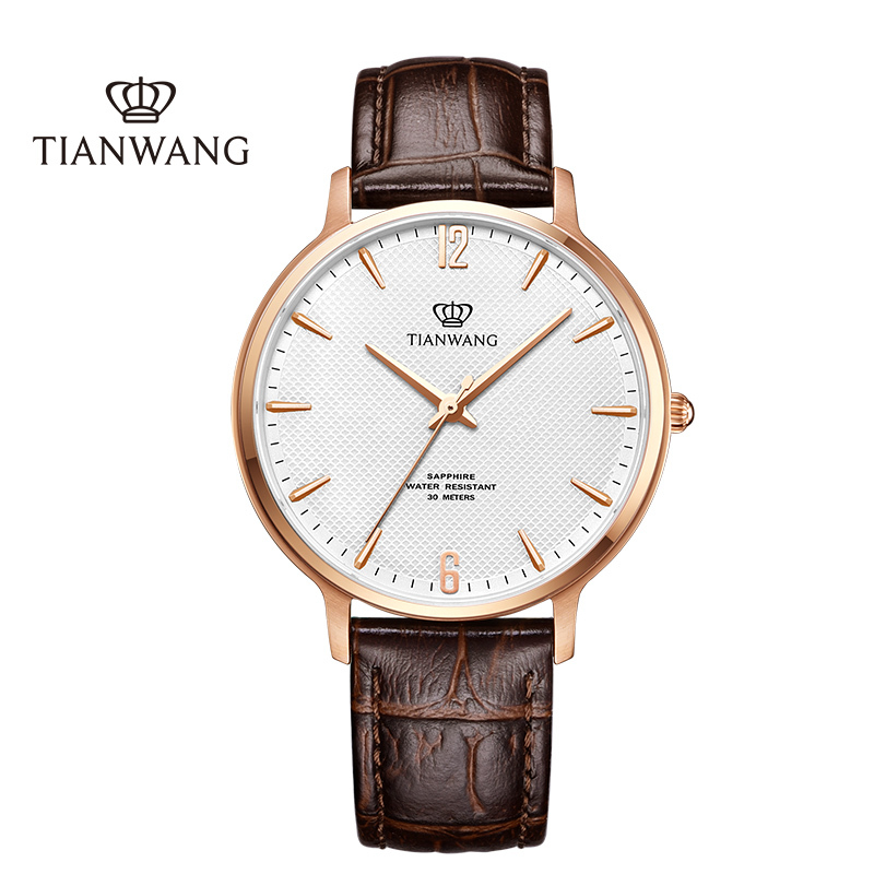 天王表(TIANWANG)手表新品 时尚简约石英表休闲男表百搭女表情侣表31185
