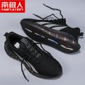 南极人男鞋2023年新款潮休闲鞋子男潮鞋春季运动鞋跑步鞋男 黑色606主图款 43