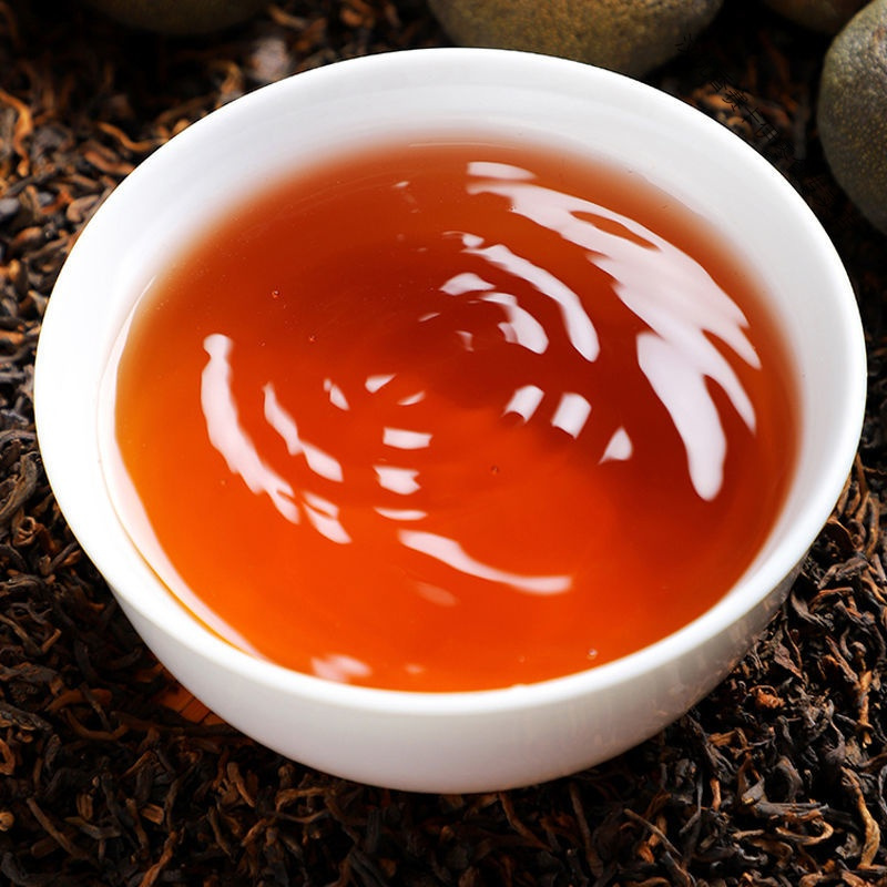 新会小青柑普洱茶宫廷桔橘普茶正宗生晒陈皮小青柑熟茶礼盒装500g