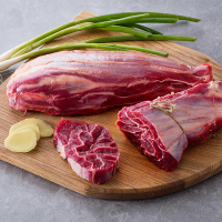 货出六盘 宁夏西吉县谷草饲喂养 六盘山牛肉 精品黄牛金钱腱2斤