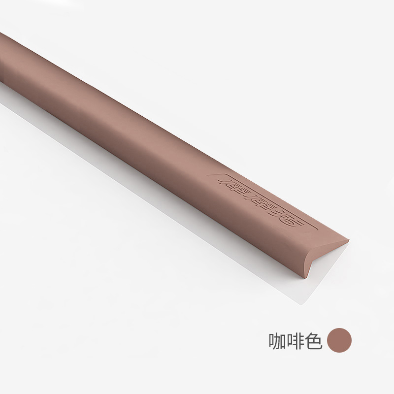 [棒棒猪]时尚硅胶防撞条(BBZ-28S)咖啡色 4条共2米高清大图