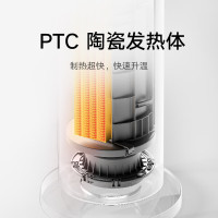 小米(MI)暖风机 米家取暖器 立式速热摇头电暖风 家用小型太阳办公室卧室迷你恒温电暖器冬季室内宿舍暖气