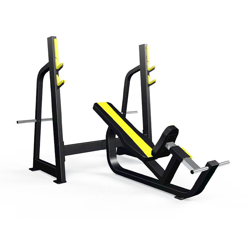 革康 GK-JSQC8074 上斜卧推架平板卧推架健身房商用举重床专业杠铃凳卧推床高清大图